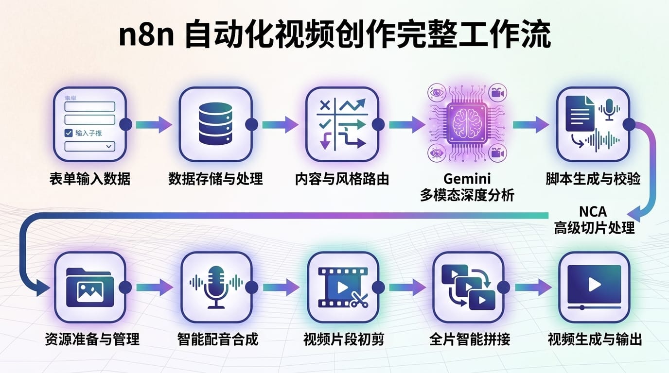 n8n完整工作流11步