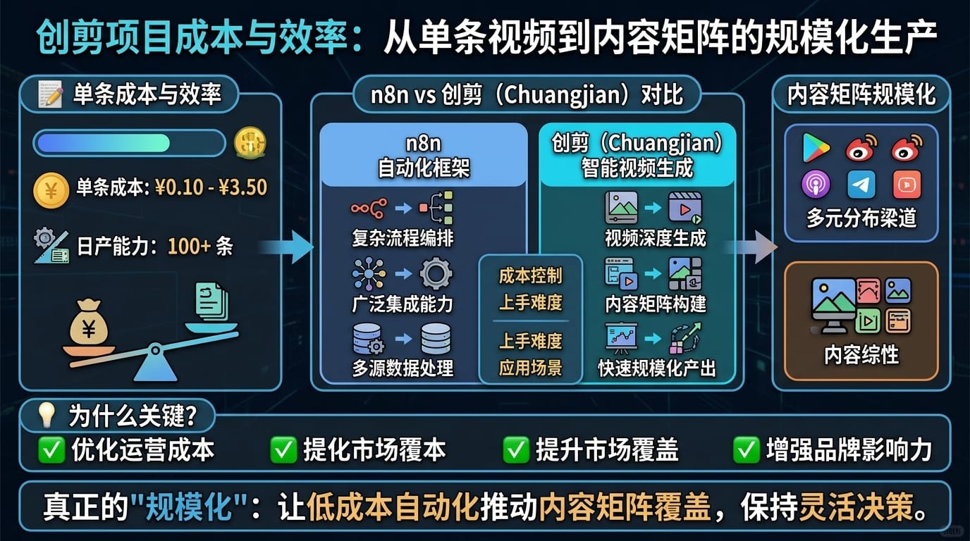 创剪项目成本与效率对比