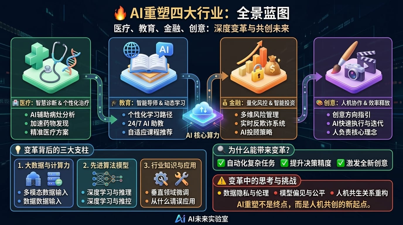 AI重塑四大行业