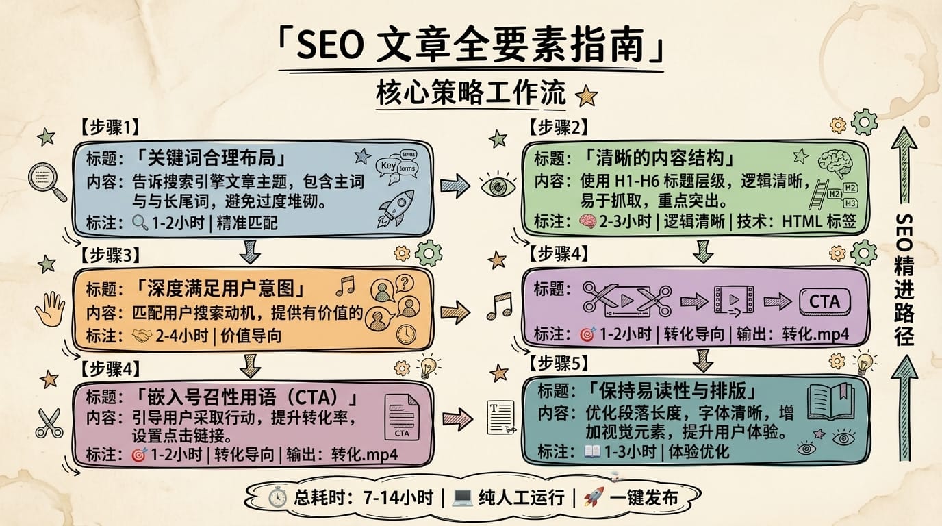 SEO 文章 5 大关键要素