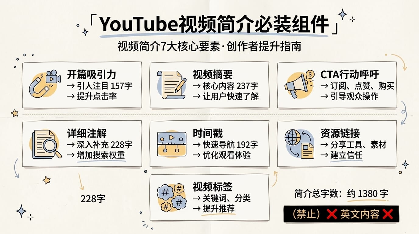 描述区 7 大组成部分