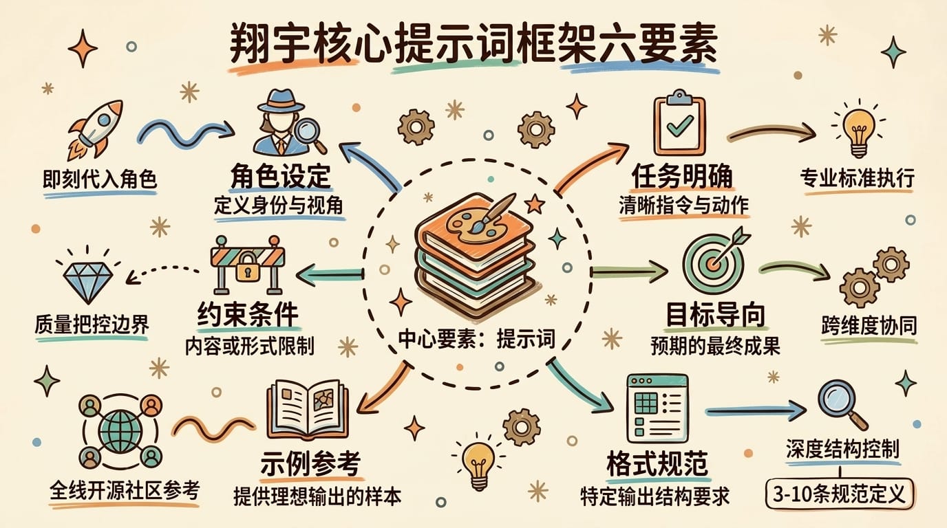 提示词框架六要素