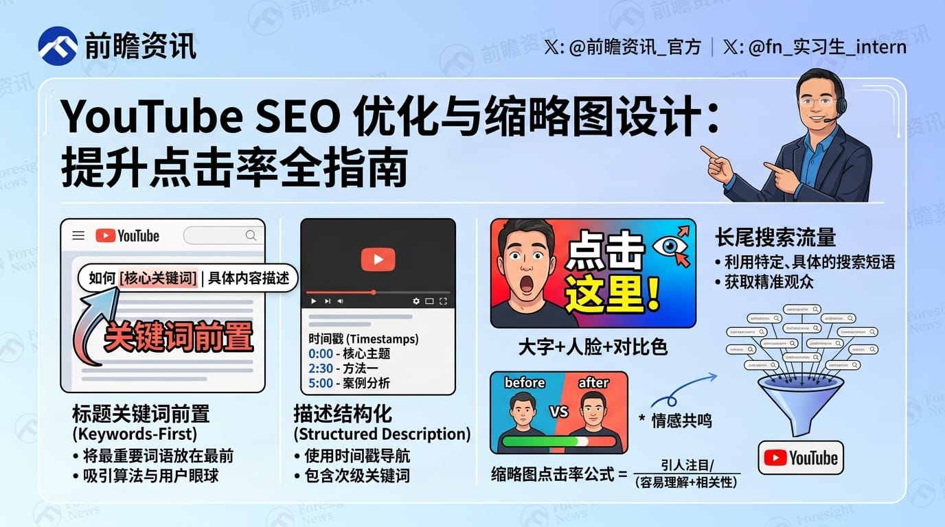 YouTube SEO 优化与缩略图设计
