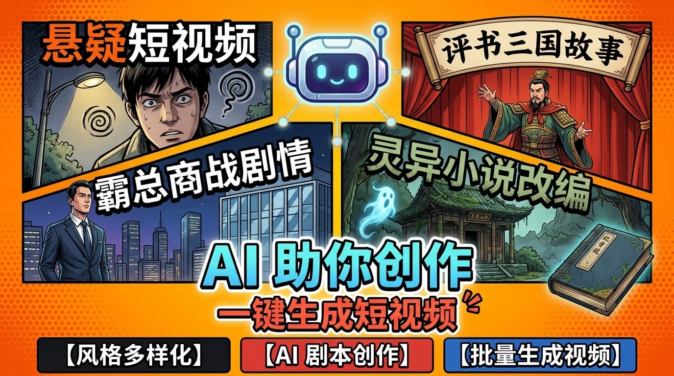 AI 短视频故事类风格