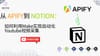 Make 2. 从 Apify 到 Notion：如何利用 Make 实现自动化 YouTube 视频采集