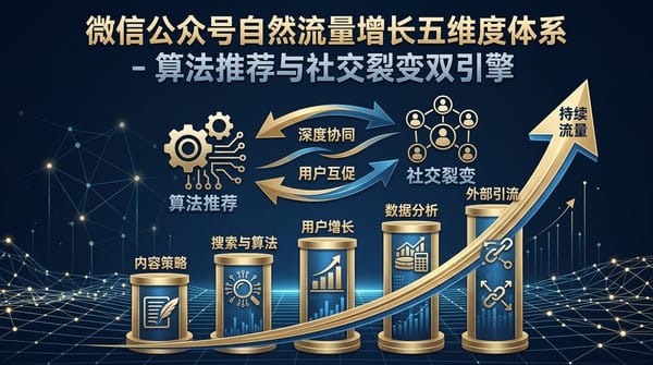 2026 公众号自然流量怎么涨？5 大引流方法·实测有效（含发布时间表）