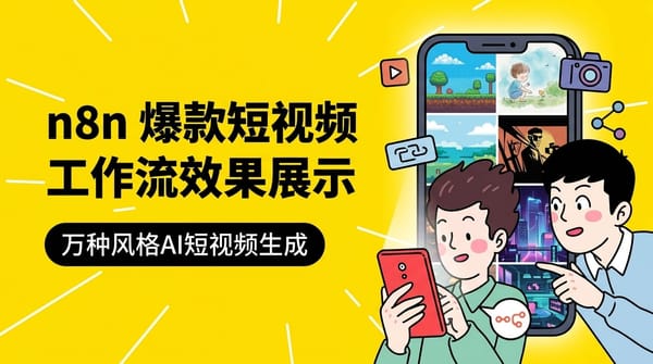 n8n 爆款短视频效果展示